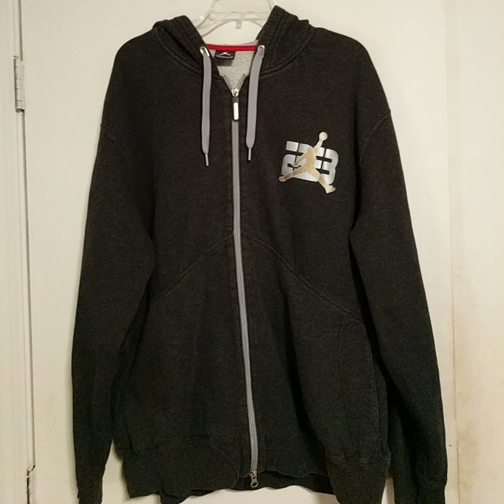 Nike Jordan, mens zip up jacket.